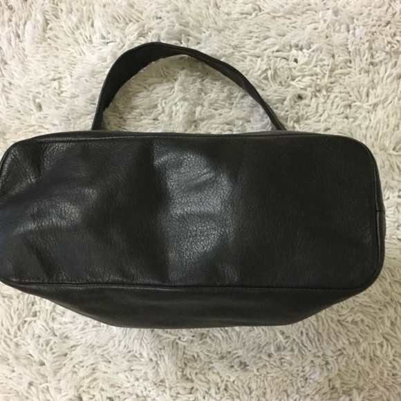 Cole Han Black Leather Shoulder tote/bag - Picture 7 of 11